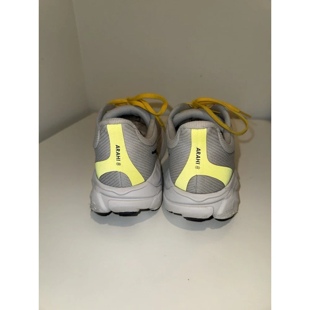 Hoka One One Arahi 8 Men's Size 10.5 D (Medium) Running Shoes Light Gray